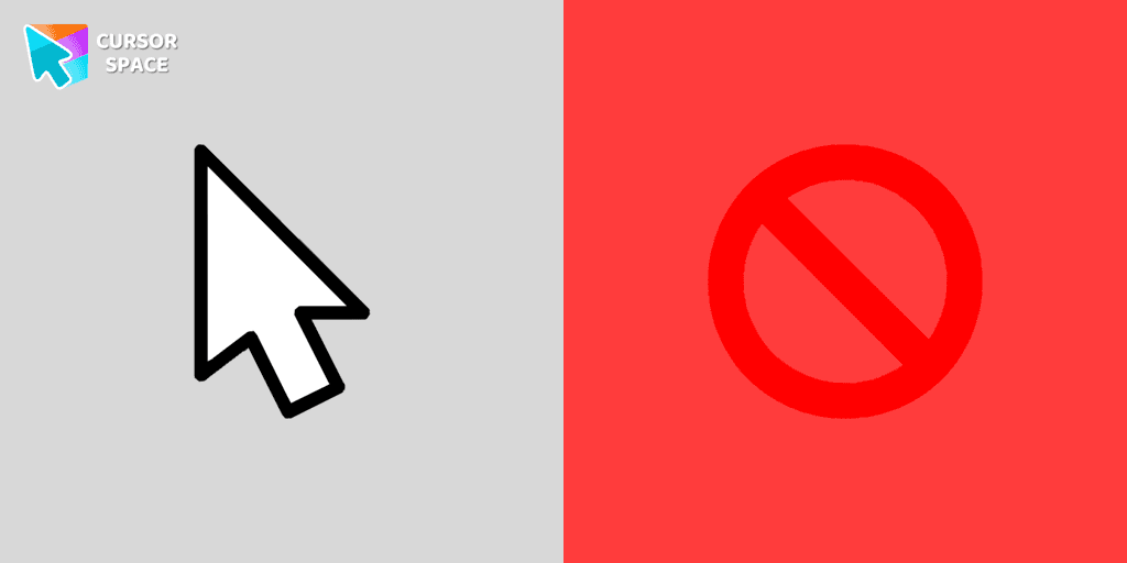 Forbidden Pointer cursor prank